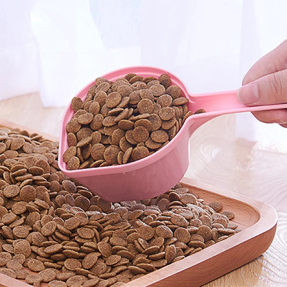 Juego de 3 Palas de Alta Calidad para Alimentar Mascotas, Pala de Plástico para Comida de Gato y Perro, Cuchara para Alimentar, Pala para Comida de Perro