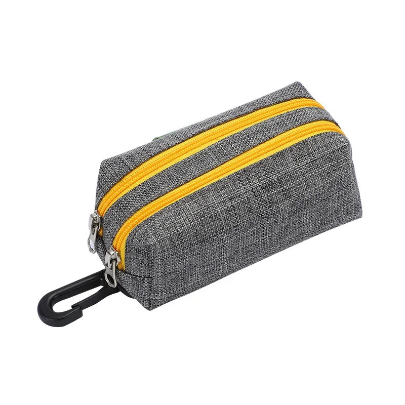 Dispensador de bolsas para excrementos de perros, bolsa de almacenamiento, productos, bolsas de residuos para mascotas, portador, accesorios para caminar, suministros de limpieza