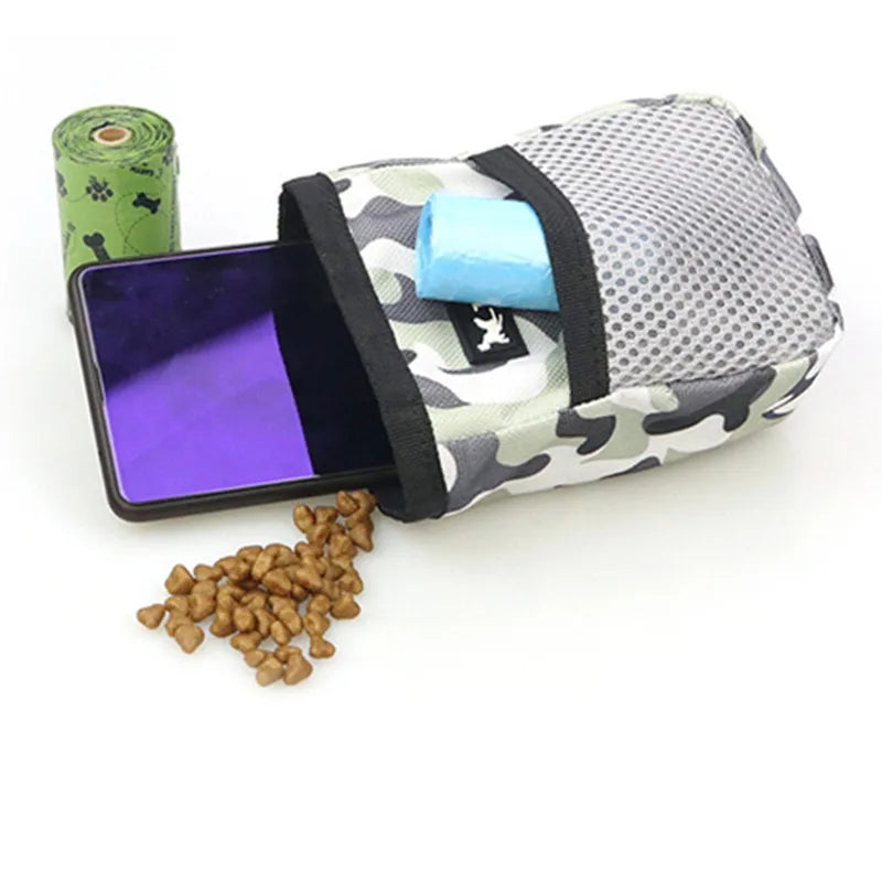 Bolsa de entrenamiento para perros y cachorros, bolsa de entrenamiento para aperitivos, cebo para alimentación de mascotas, de agilidad, de resistencia, bolsa de comida, bolsa de cintura de recompensa para aperitivos