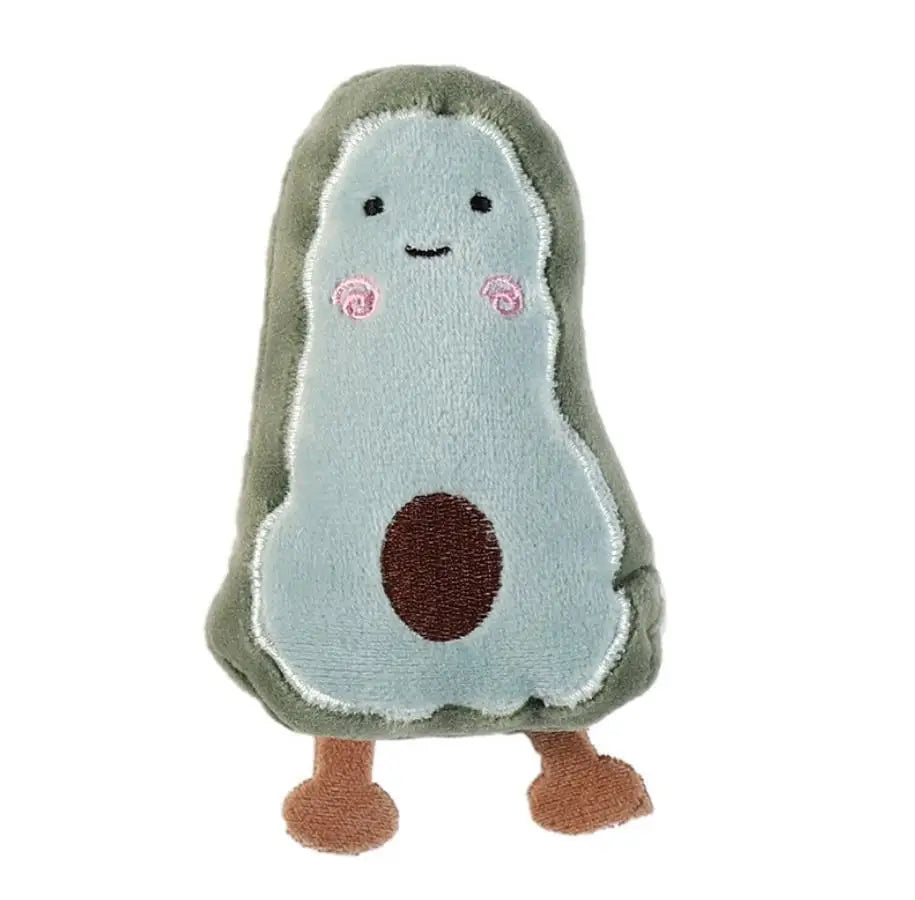 Divertidos juguetes para mascotas, juguete de peluche resistente a mordeduras de dibujos animados, juguete para masticar para gatos, perros, suministros interactivos para mascotas, compañero para mascotas