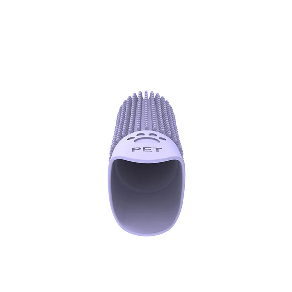 Puntas de silicona para limpieza de dientes de mascotas, para gatos y perros, limpieza y eliminación de sarro y piedras, cepillos de dientes para mascotas