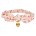 Collar para mascotas, collar ajustable y desmontable, collar de estilo lindo para perros y gatos, adecuado para perros y gatos pequeños