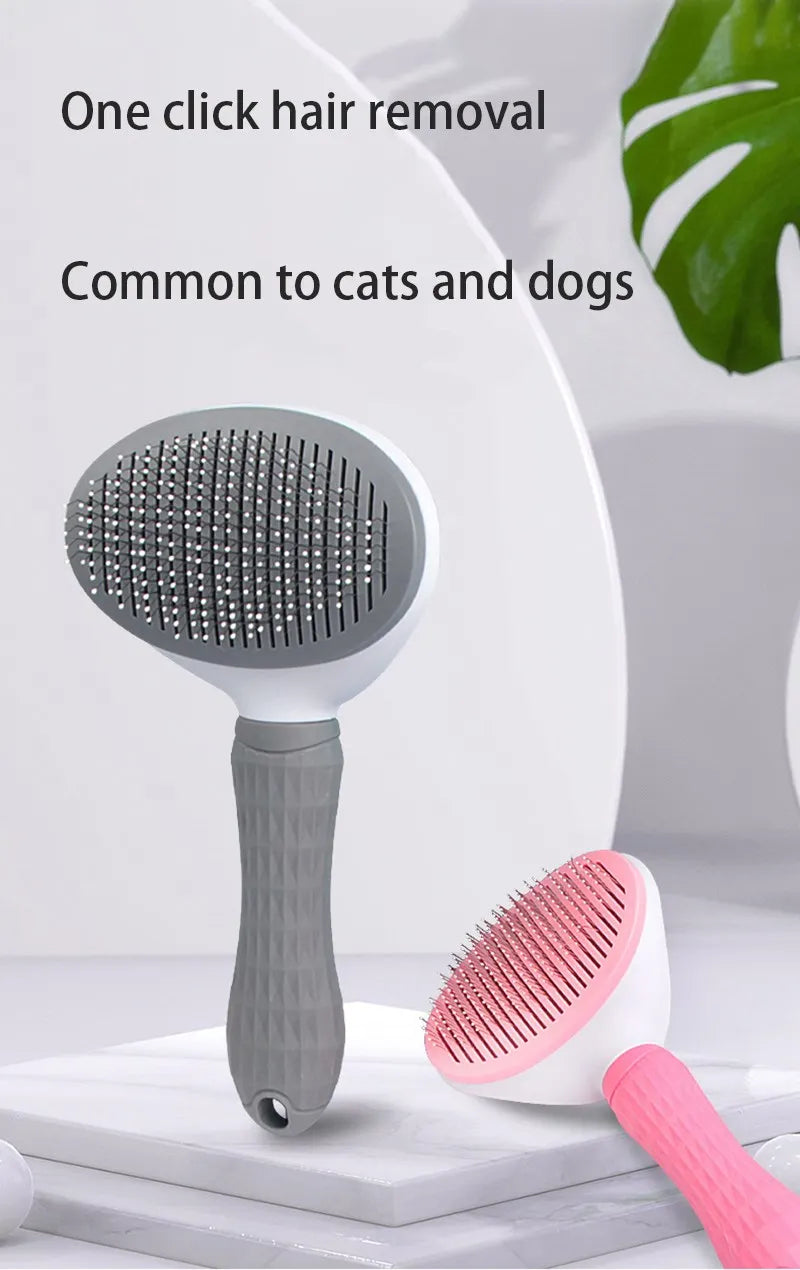 Cepillo de pelo para perros y gatos, cepillo removedor de pelo para mascotas, herramientas de aseo para perros, gatos, cachorros y gatitos, accesorios para perros, suministros para mascotas