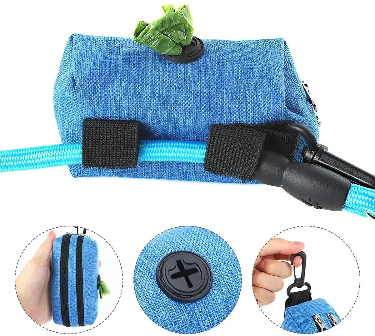 Dispensador de bolsas para excrementos de perros, bolsa de almacenamiento, productos, bolsas de residuos para mascotas, portador, accesorios para caminar, suministros de limpieza
