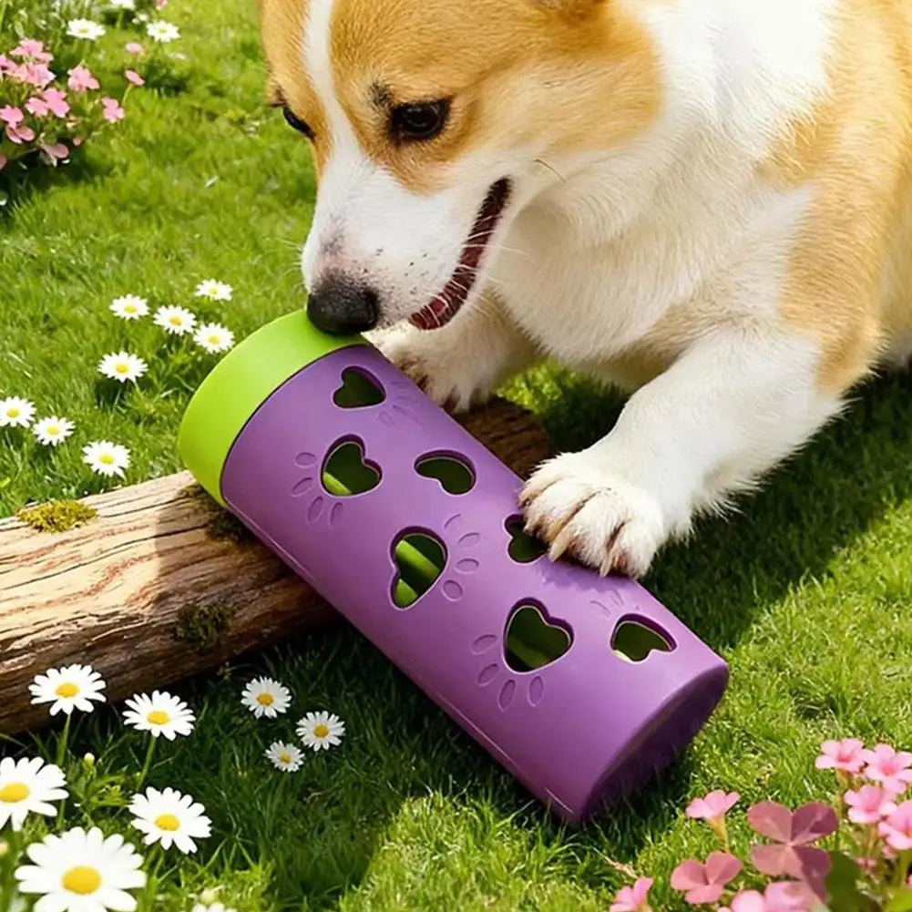 Juguete Interactivo para Mascotas con Dispensador de Comida Lenta, Desmontable, Duradero, para Aliviar el Aburrimiento