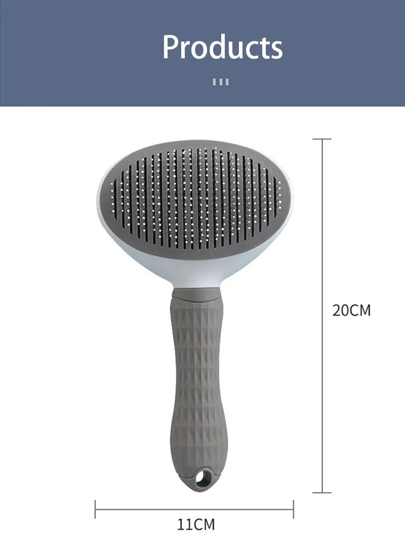 Cepillo de pelo para perros y gatos, cepillo removedor de pelo para mascotas, herramientas de aseo para perros, gatos, cachorros y gatitos, accesorios para perros, suministros para mascotas