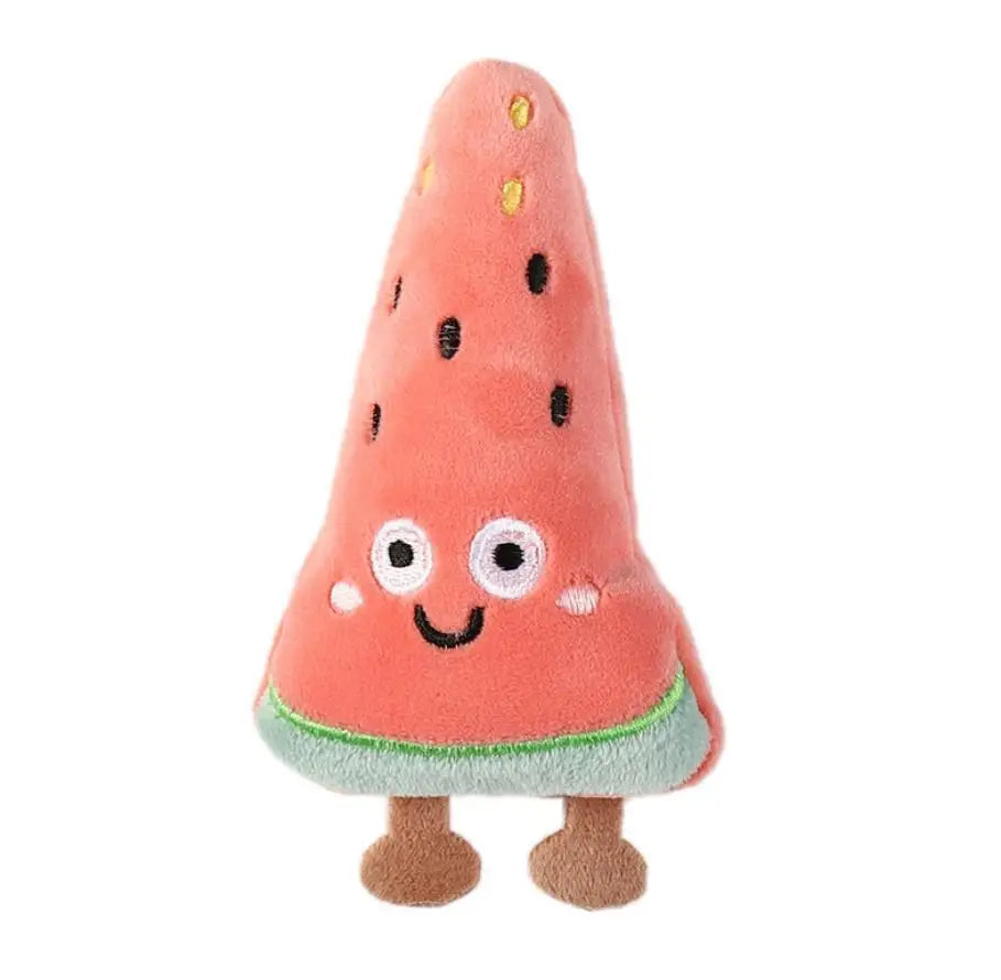Divertidos juguetes para mascotas, juguete de peluche resistente a mordeduras de dibujos animados, juguete para masticar para gatos, perros, suministros interactivos para mascotas, compañero para mascotas