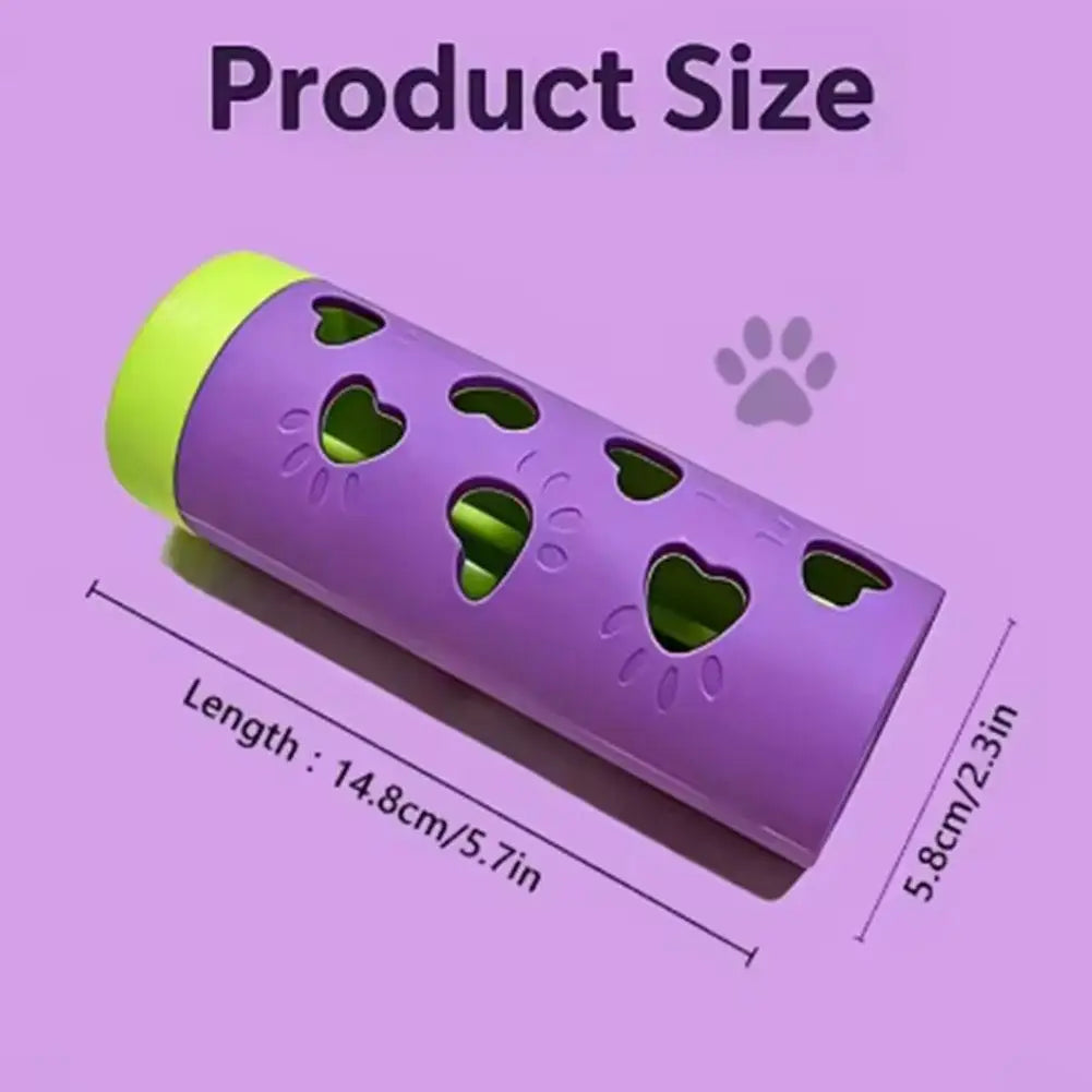 Juguete Interactivo para Mascotas con Dispensador de Comida Lenta, Desmontable, Duradero, para Aliviar el Aburrimiento
