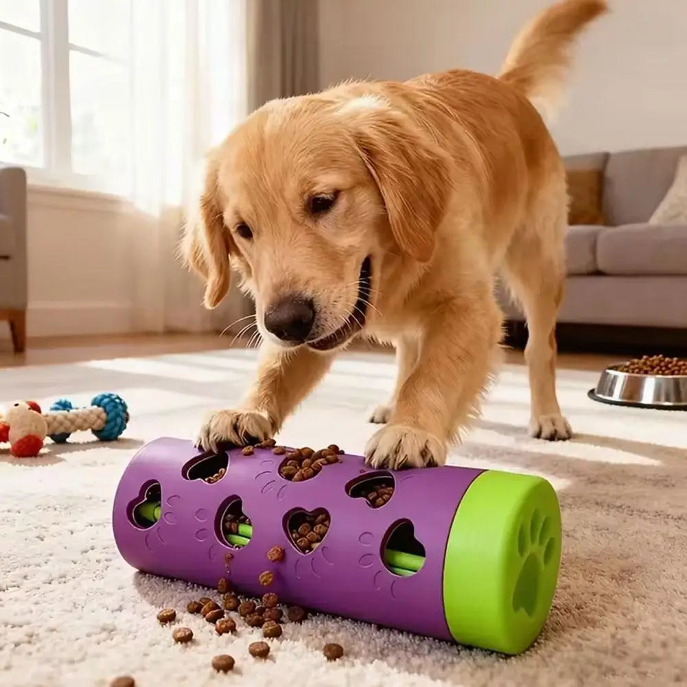 Juguete Interactivo para Mascotas con Dispensador de Comida Lenta, Desmontable, Duradero, para Aliviar el Aburrimiento