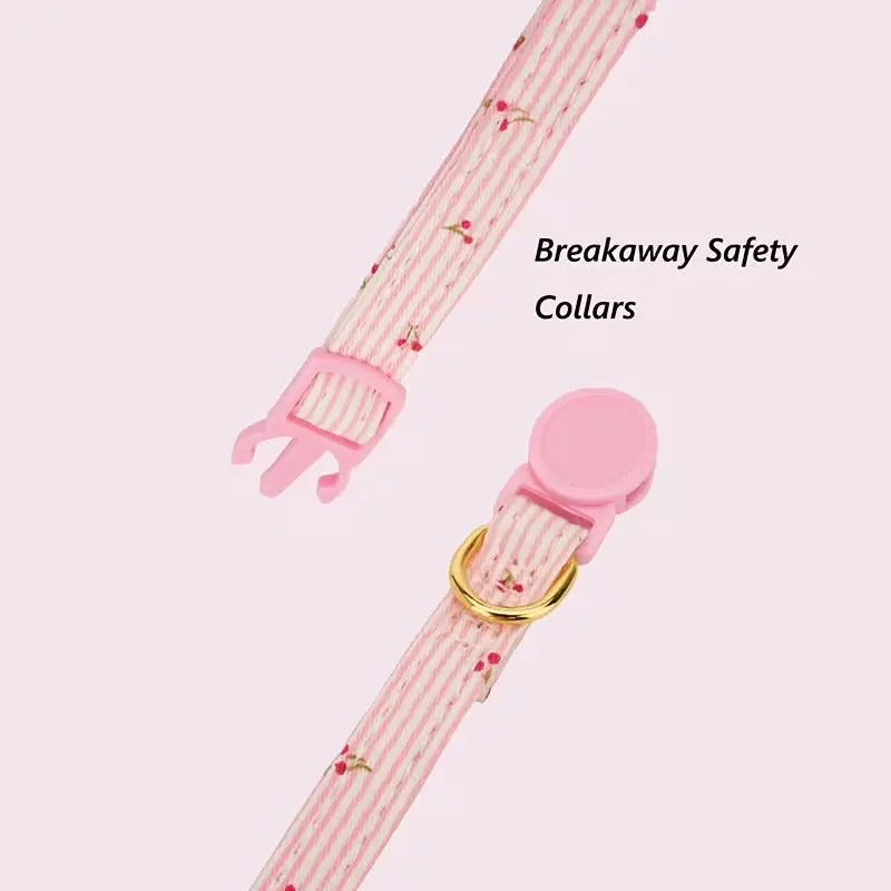 Collar para mascotas, collar ajustable y desmontable, collar de estilo lindo para perros y gatos, adecuado para perros y gatos pequeños
