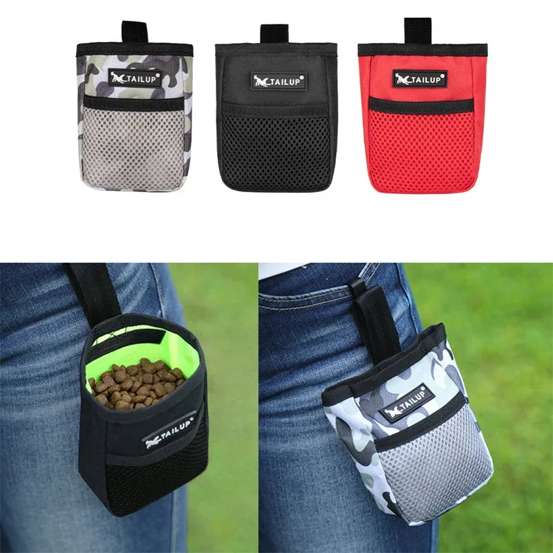 Bolsa de entrenamiento para perros y cachorros, bolsa de entrenamiento para aperitivos, cebo para alimentación de mascotas, de agilidad, de resistencia, bolsa de comida, bolsa de cintura de recompensa para aperitivos