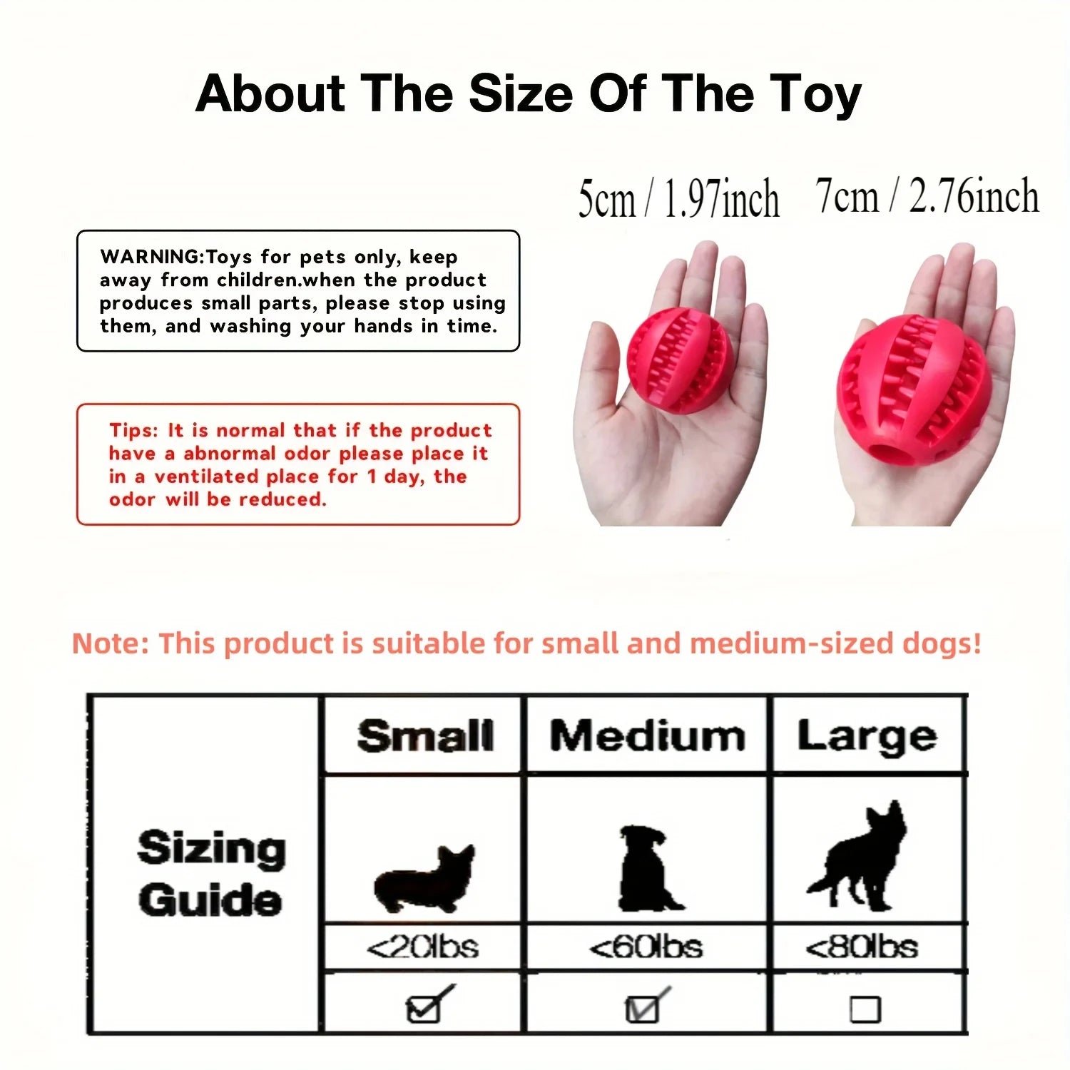 Bola de juguete para perros, pelota de juguete no tóxica resistente a mordeduras para perros, cachorros y gatos, alimentador de comida para mascotas, bola de limpieza de dientes para masticar