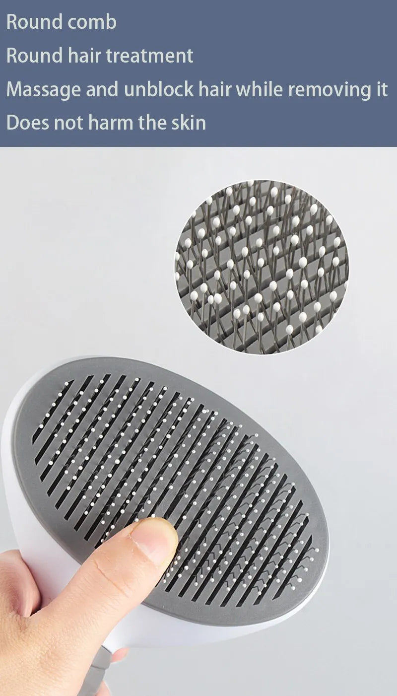 Cepillo de pelo para perros y gatos, cepillo removedor de pelo para mascotas, herramientas de aseo para perros, gatos, cachorros y gatitos, accesorios para perros, suministros para mascotas