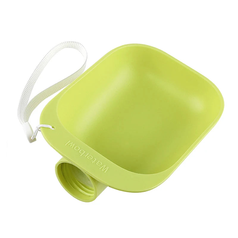 Botella de agua de viaje para mascotas, botella de agua portátil para perros y gatos, dispensador de agua para exteriores, suministros para mascotas