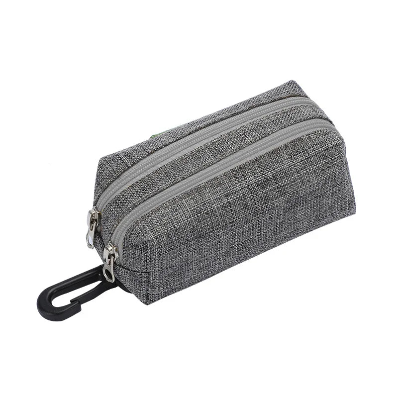 Dispensador de bolsas para excrementos de perros, bolsa de almacenamiento, productos, bolsas de residuos para mascotas, portador, accesorios para caminar, suministros de limpieza