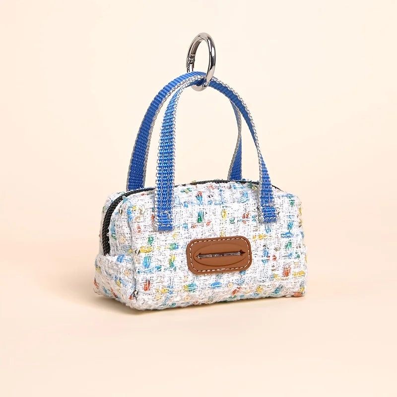 Bolsa para excrementos de mascotas, bolsa portátil, un pequeño bolsillo para refrigerios de mascotas, bolsa para distribuir premios de entrenamiento para mascotas, bolso pequeño